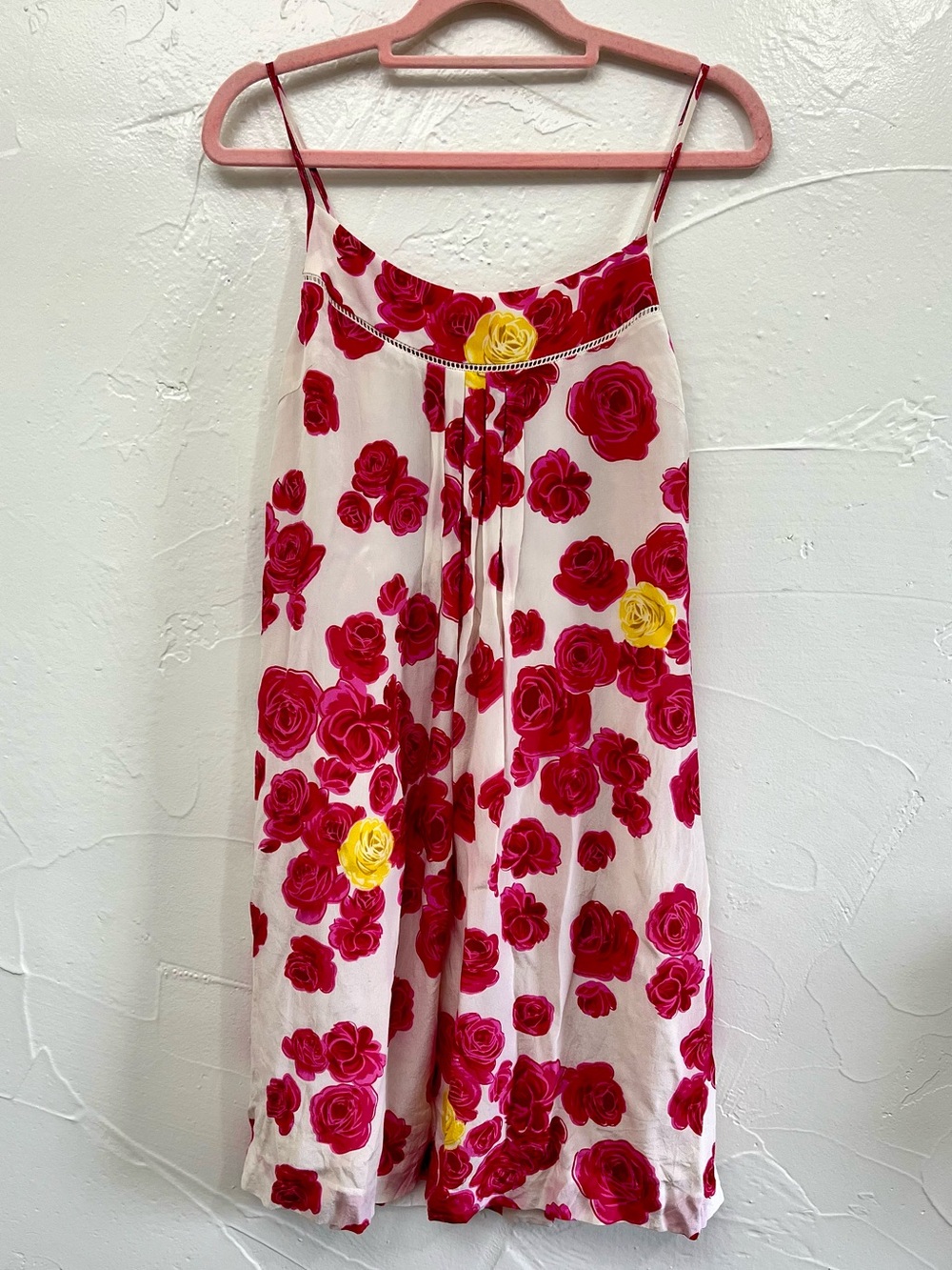 Anthropologie Moulinette Soeurs Floral Silk  Women's Slip Dress